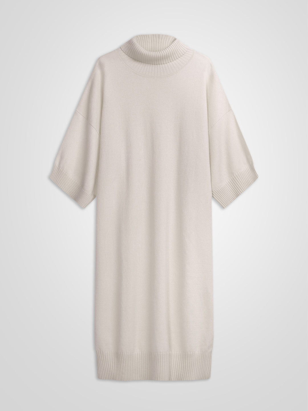 Cashmere dress "Breeze" - pearl - 100% pure Cashmere - Scandinavian design - Kashmina of Norway