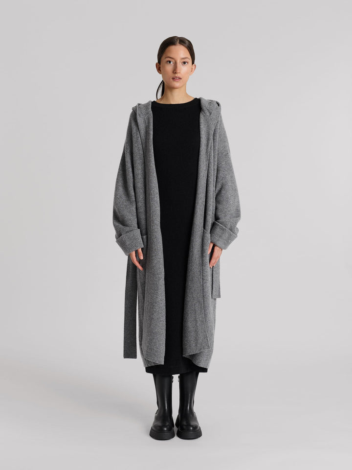 Cashmere dress "Hedvig" - black - 100% pure Cashmere - Scandinavian design - Kashmina of Norway