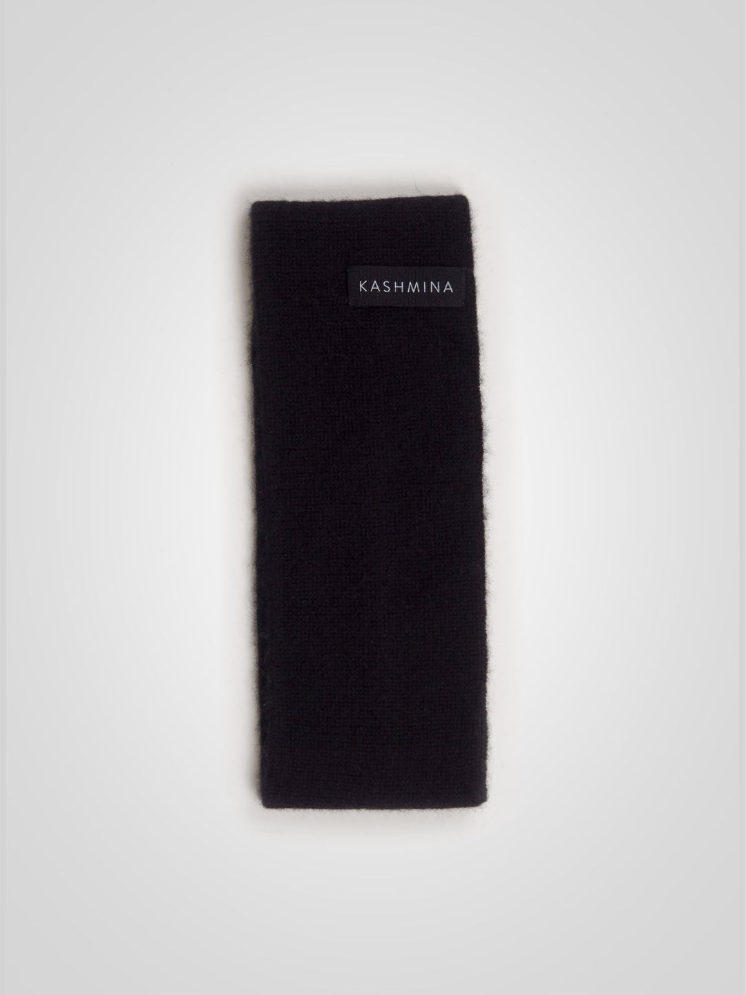Cashmere headband "Tiril" - Black - 100% pure Cashmere - Scandinavian design - Kashmina