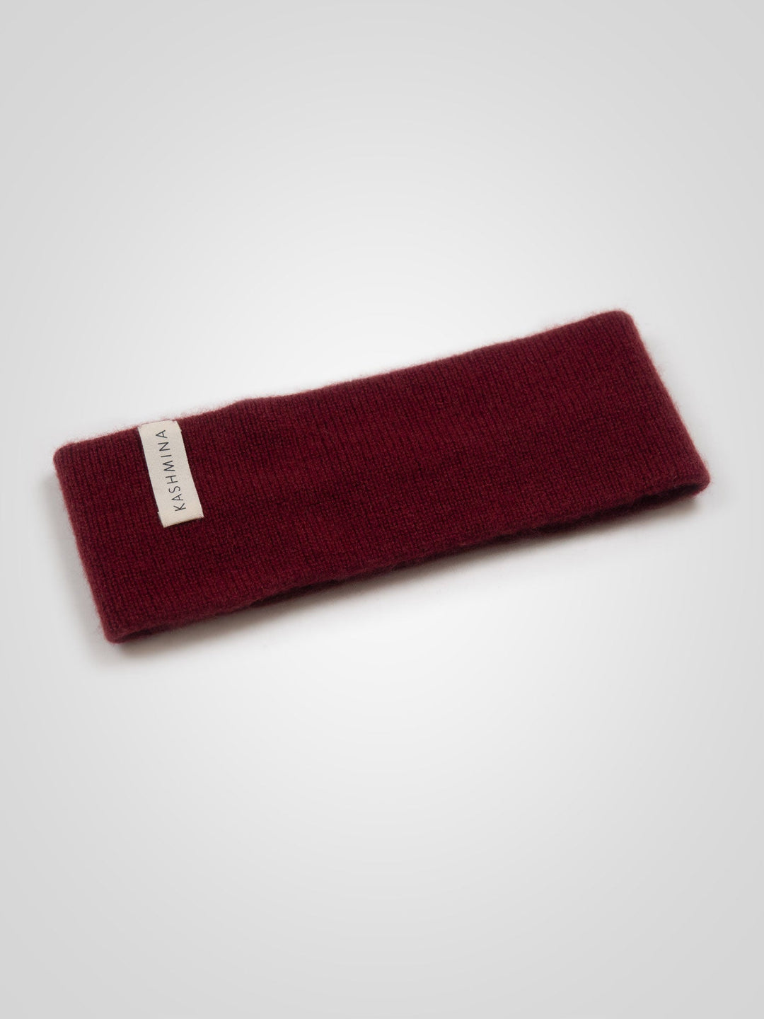 Cashmere headband "Tiril" - Bordeaux - 100% pure Cashmere - Scandinavian design - Kashmina