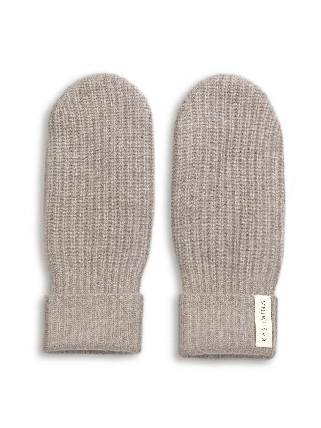 Cashmere thumb mittens "Elva"- Toast - 100% pure Cashmere - Scandinavian design - Kashmina of Norway