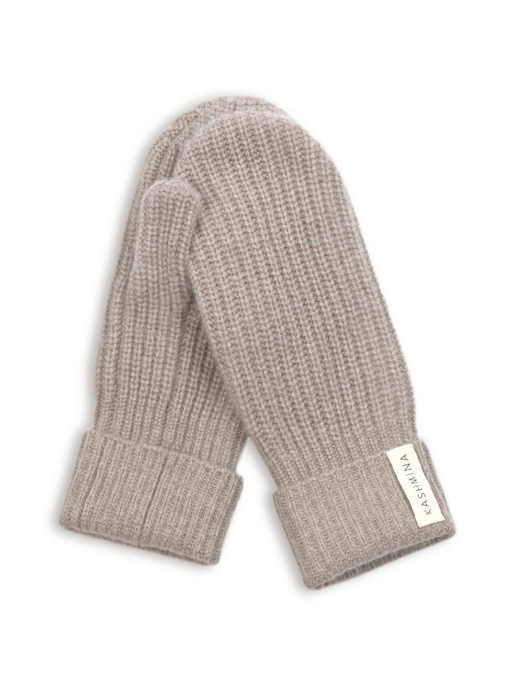 Cashmere thumb mittens "Elva"- Toast - 100% pure Cashmere - Scandinavian design - Kashmina of Norway
