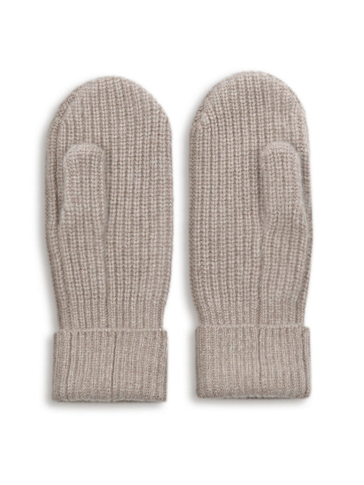 Cashmere thumb mittens "Elva"- Toast - 100% pure Cashmere - Scandinavian design - Kashmina of Norway