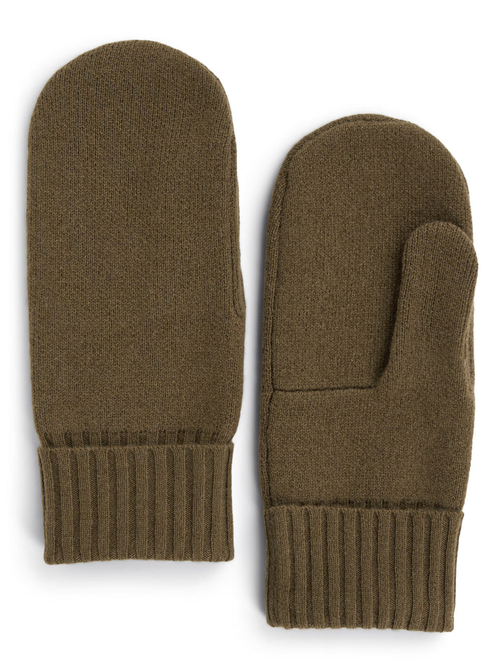 Cashmere mittens "Fryd" in 100% pure cashmere. Scandinavian design by Kashmina. Color: Hunter.