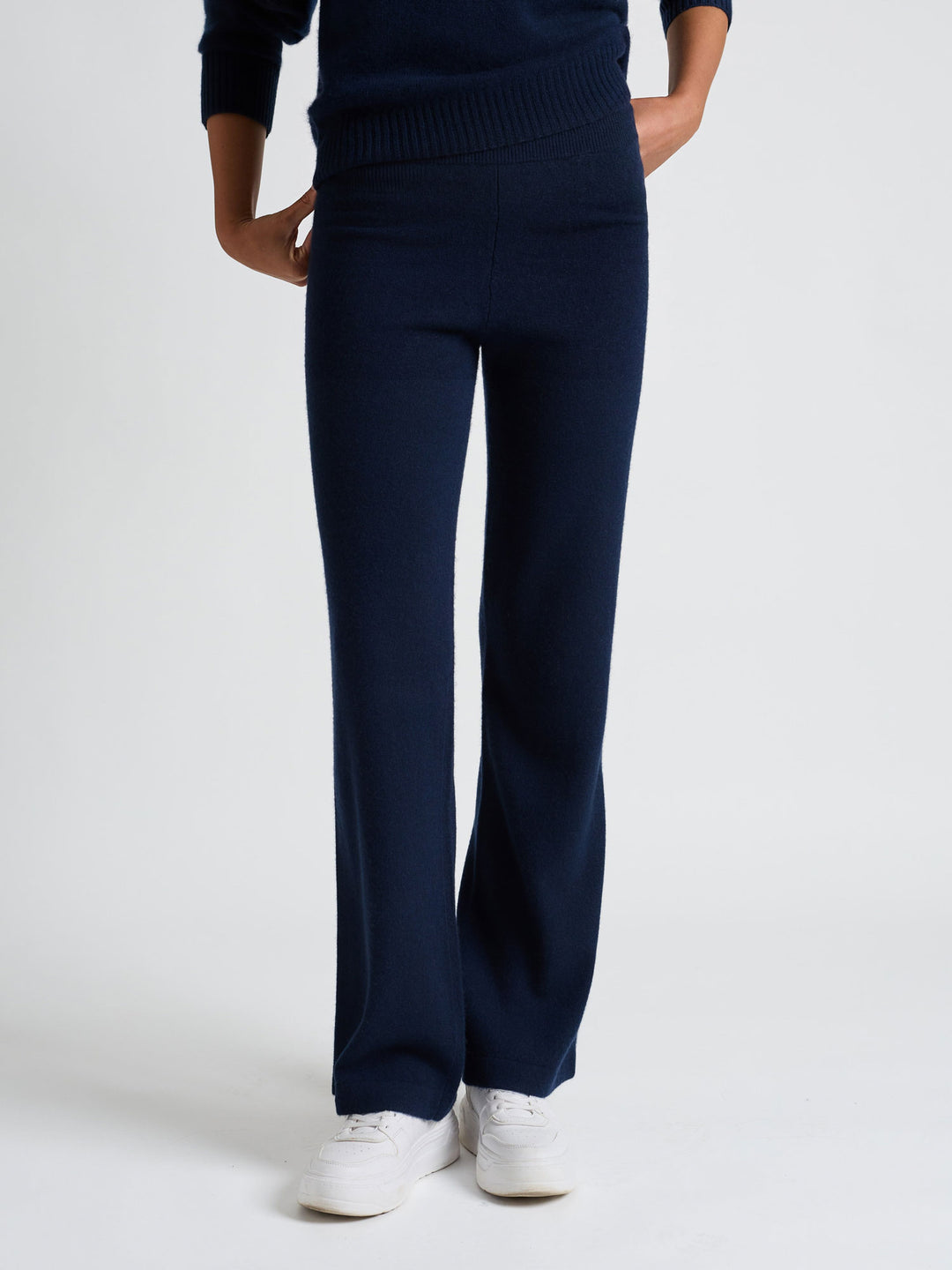 Cashmere pants "Classic pants" - Navy - 100% pure Cashmere - Scandinavian design - Kashmina of Norway