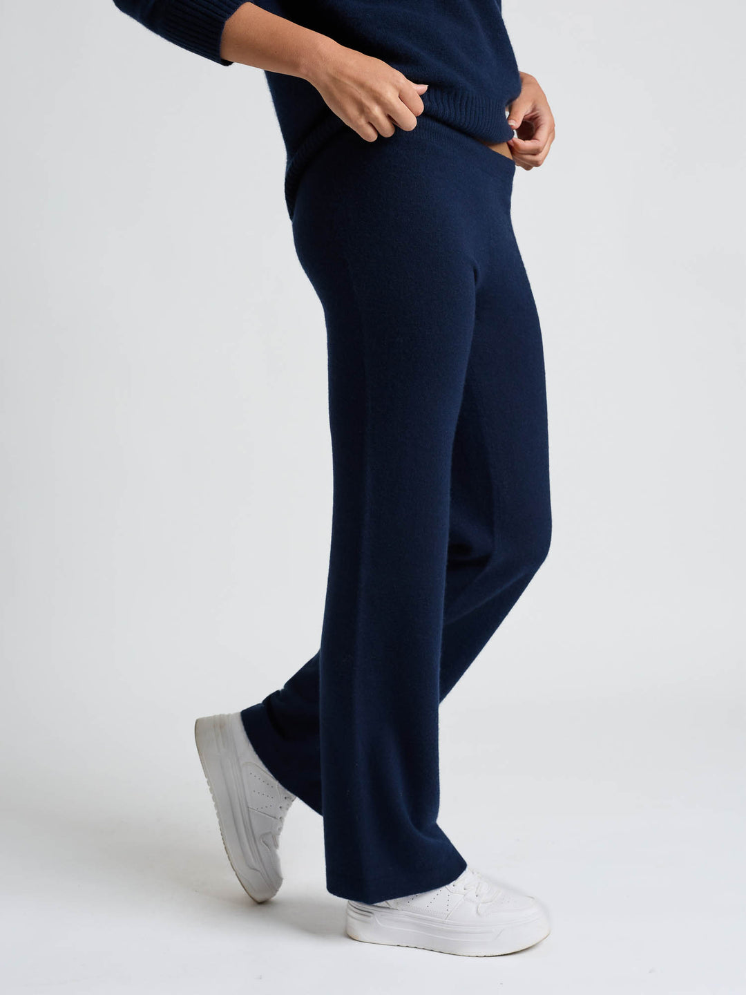 Cashmere pants "Classic pants" - Navy