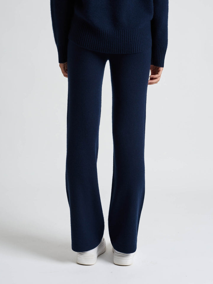 Cashmere pants "Classic pants" - Navy