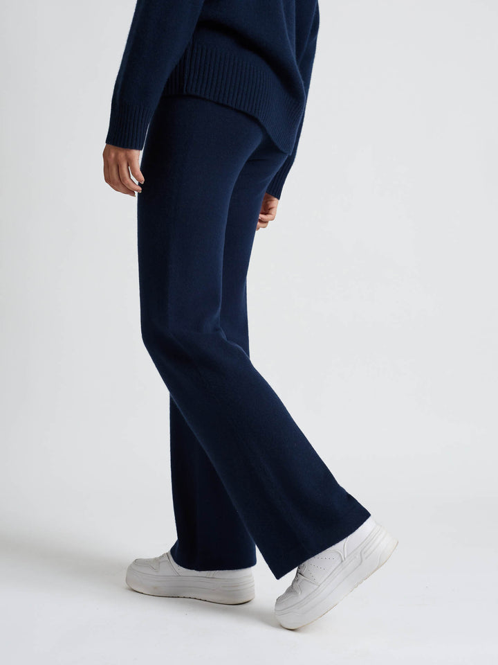 Cashmere pants "Classic pants" - Navy