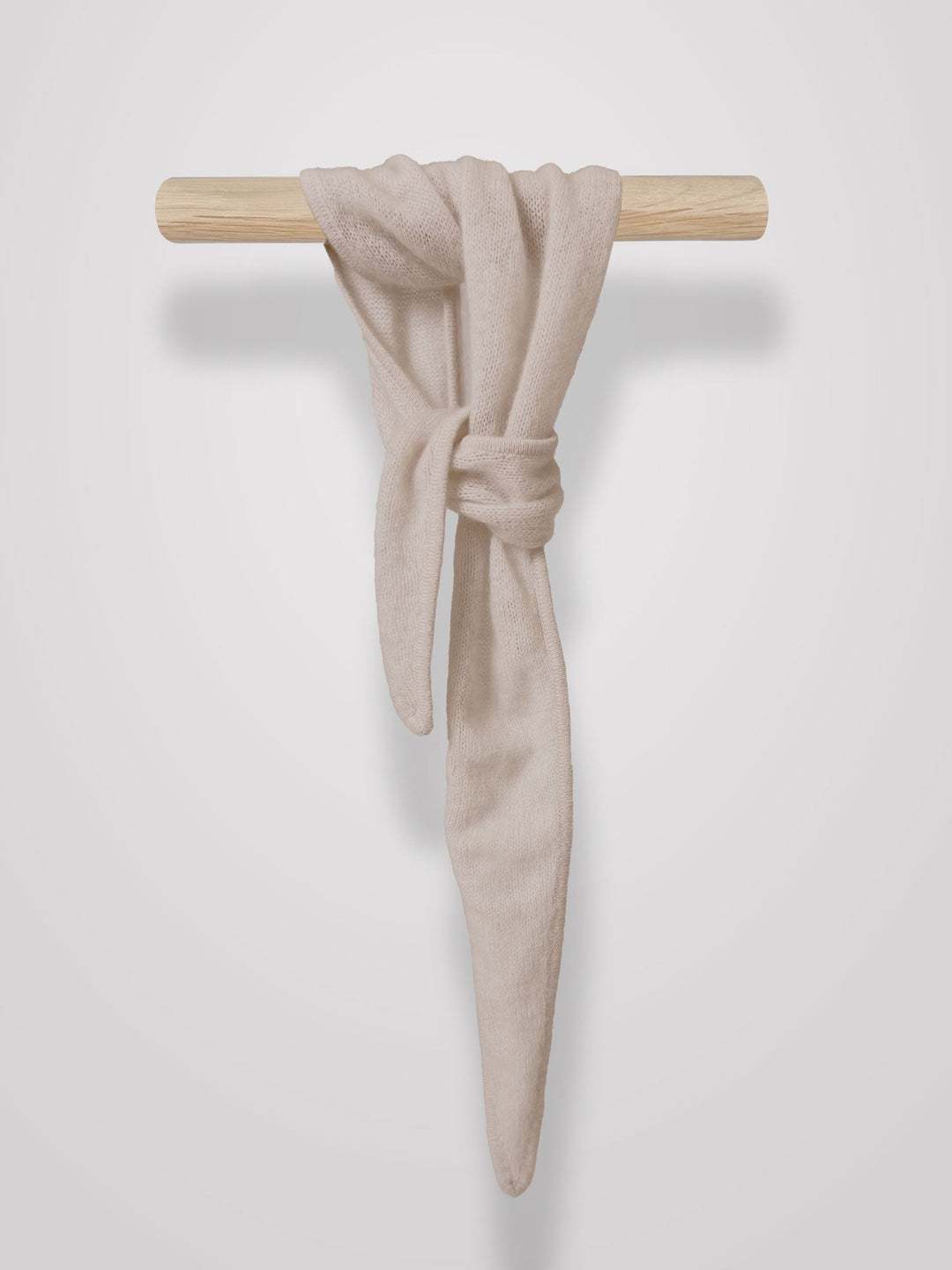 Cashmere mini scarf "Alfine" - Cream - 100% pure Cashmere - Scandinavian design - Kashmina
