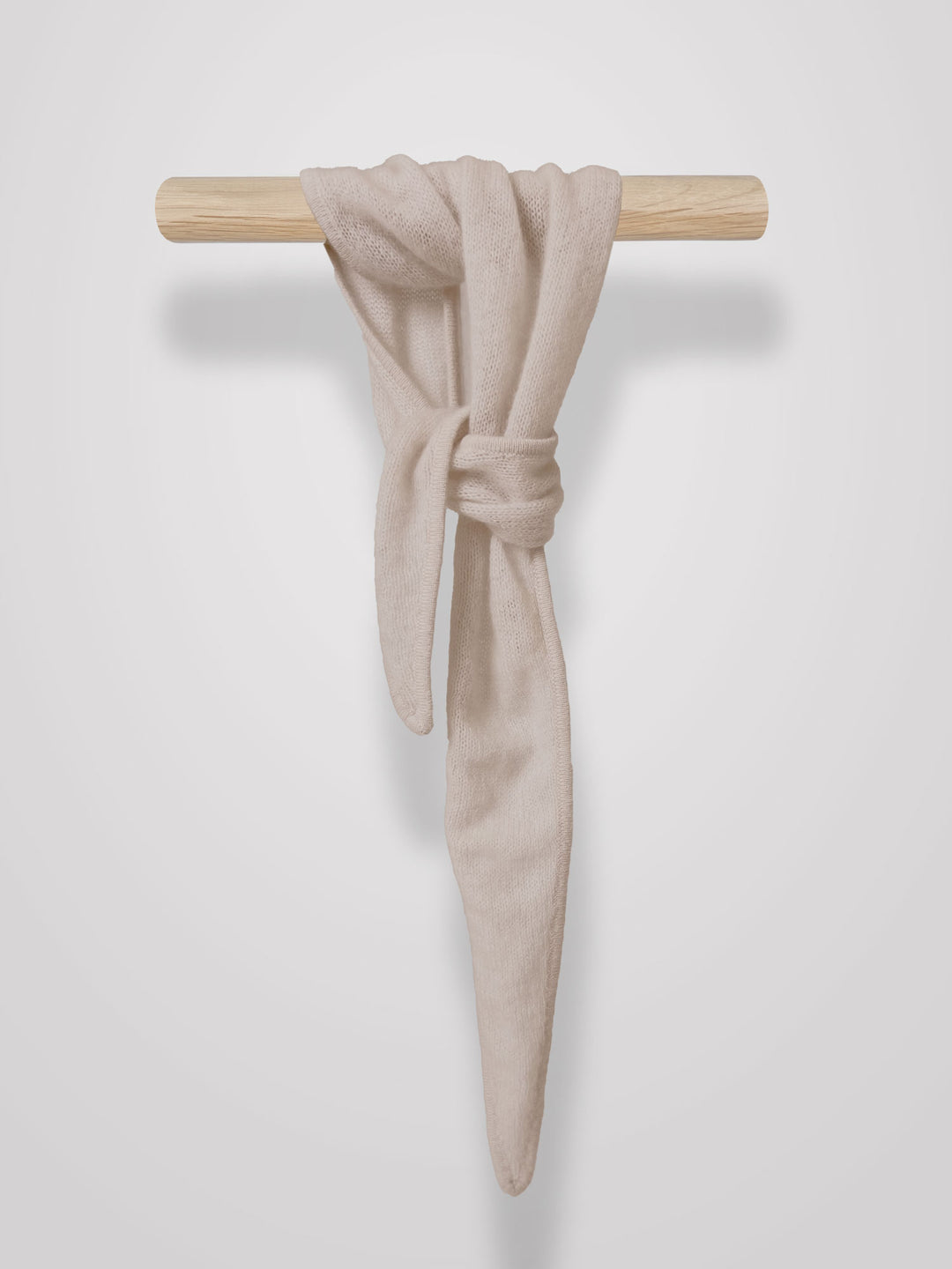 Cashmere mini scarf "Alfine" - Cream