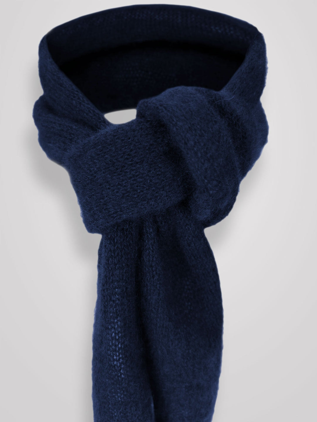 Cashmere mini scarf "Alfine" - Navy - 100% pure Cashmere - Scandinavian design - Kashmina