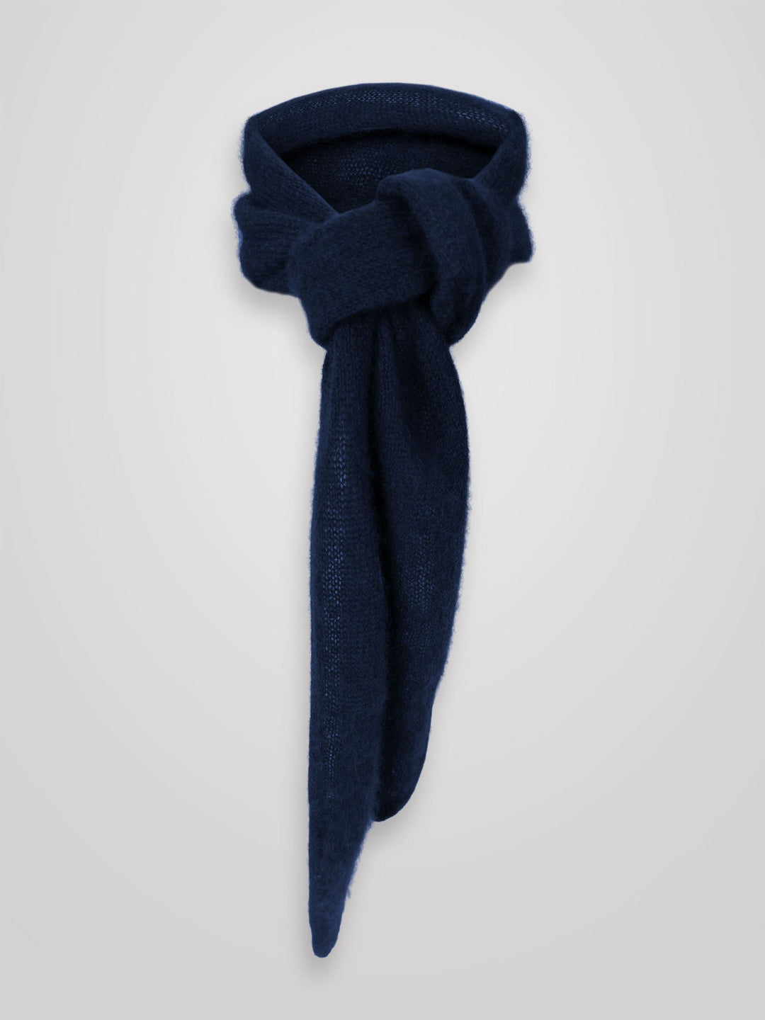 Cashmere mini scarf "Alfine" - Navy - 100% pure Cashmere - Scandinavian design - Kashmina