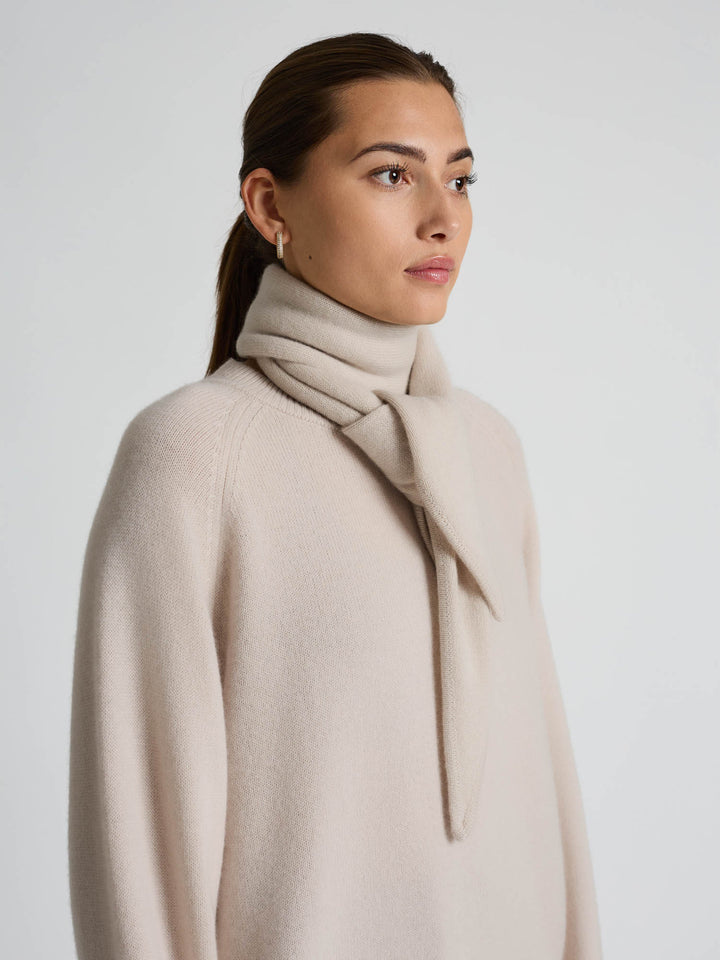 Cashmere scarf "Astrid" - Cream