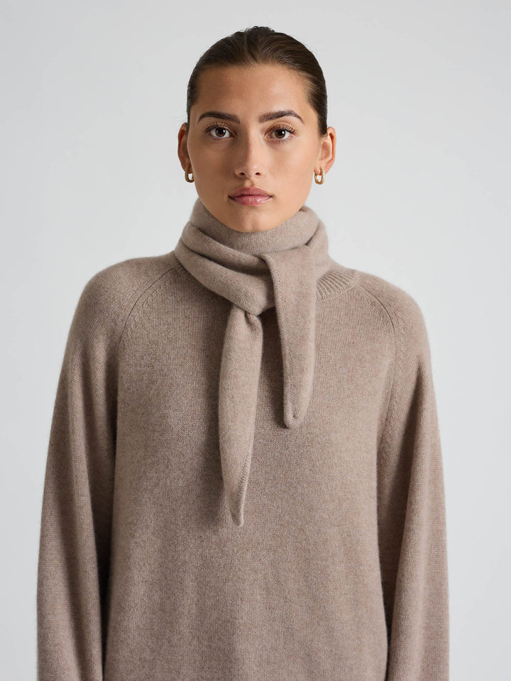 Cashmere scarf "Astrid" - Toast