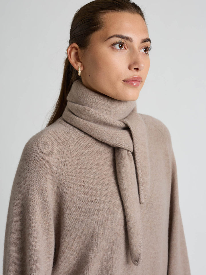 Cashmere scarf "Astrid" - Toast