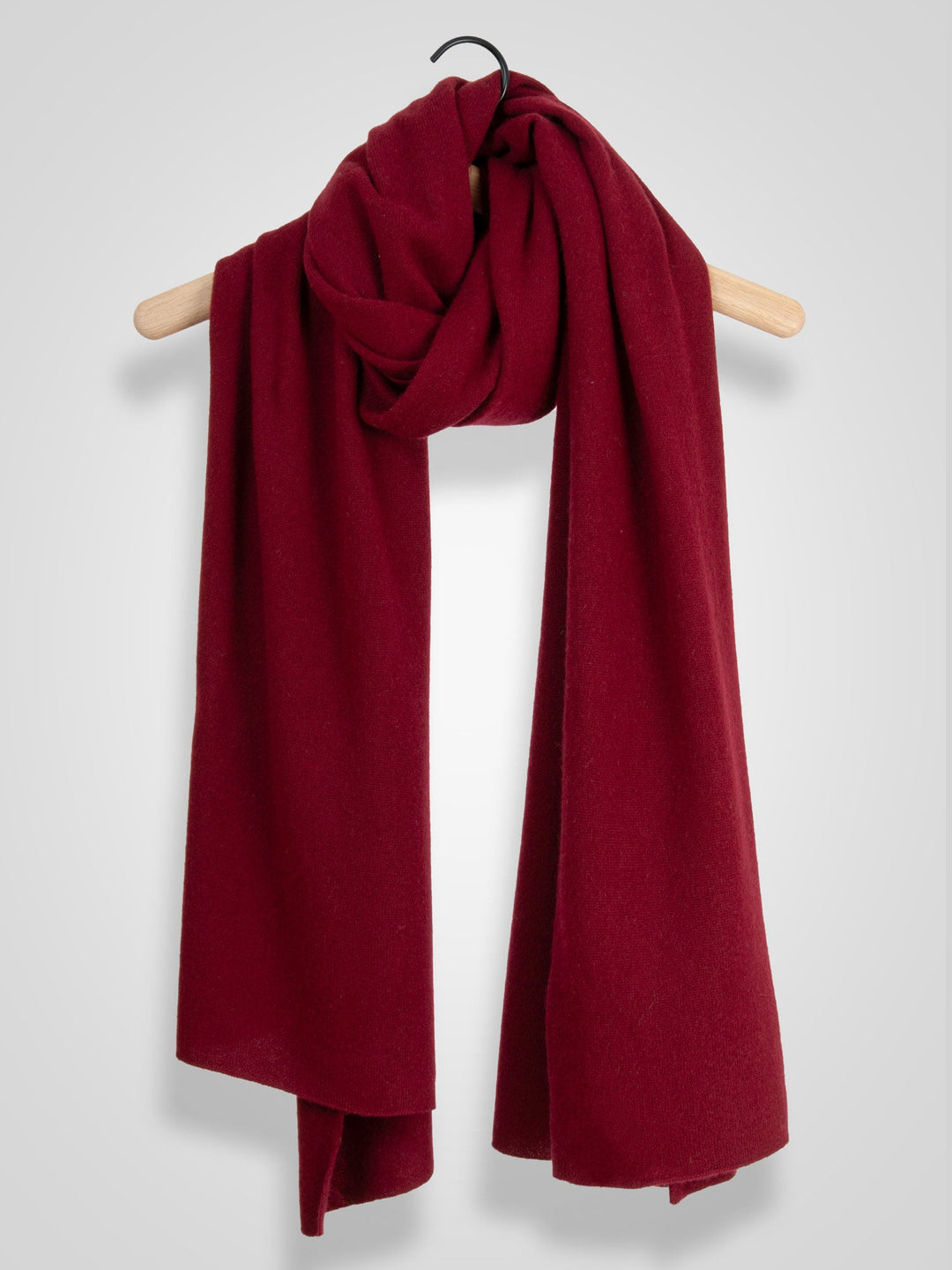 Cashmere scarf "Signature" - Aroma red - 100% pure Cashmere - Scandinavian design - Kashmina of Norway