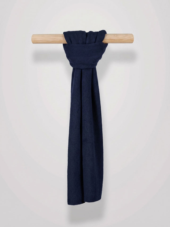 Mini scarf "Softy" - Navy - 100% pure Cashmere - Scandinavian design - Kashmina