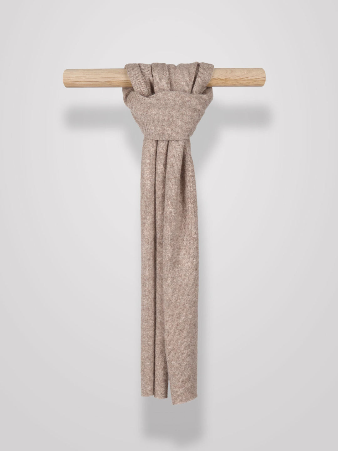 Mini scarf "Softy" - toast - 100% pure Cashmere - Scandinavian design - Kashmina of Norway