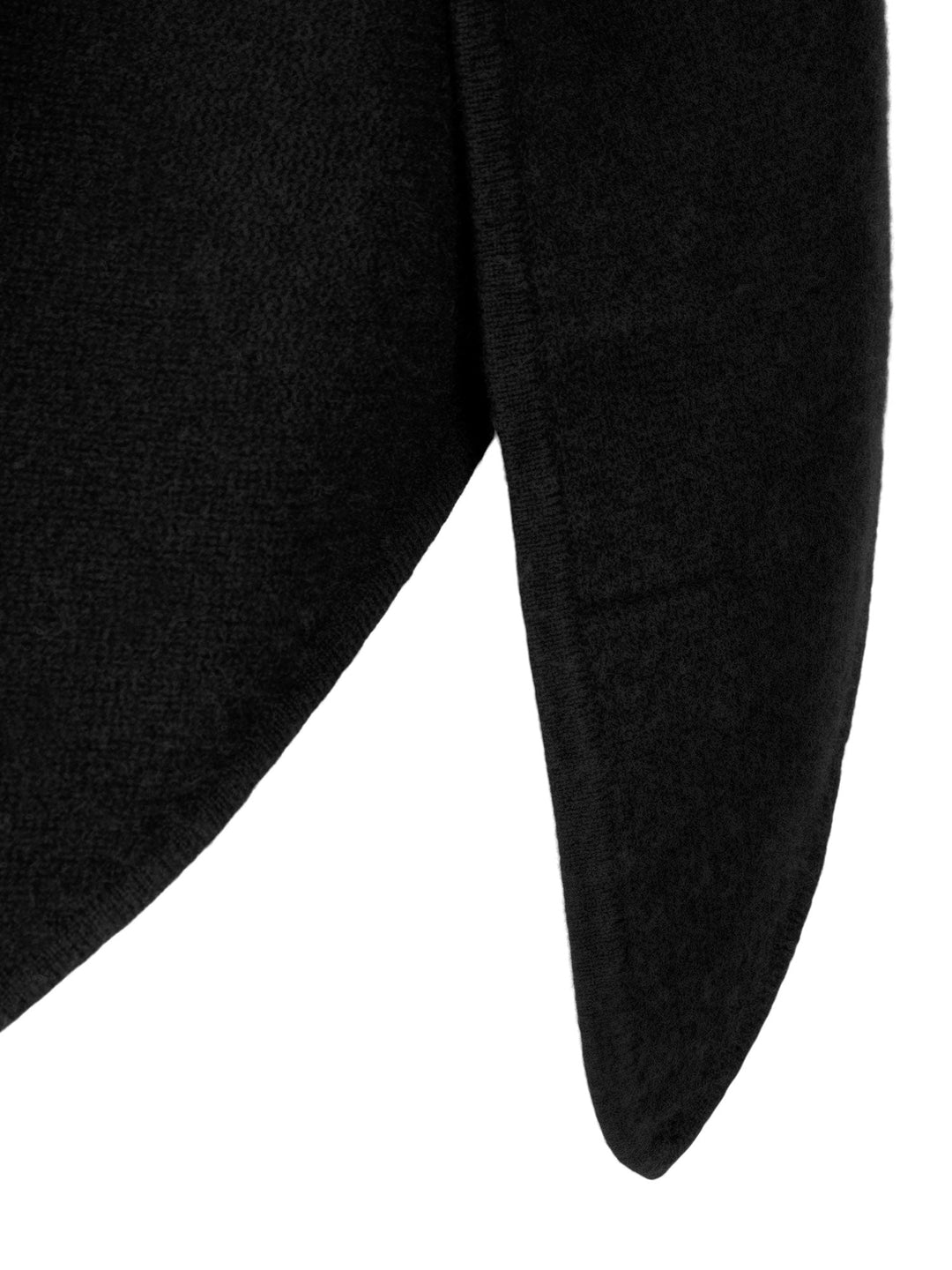 Cashmere scarf "Triangle" - black - 100% pure Cashmere - Scandinavian design - Kashmina of Norway