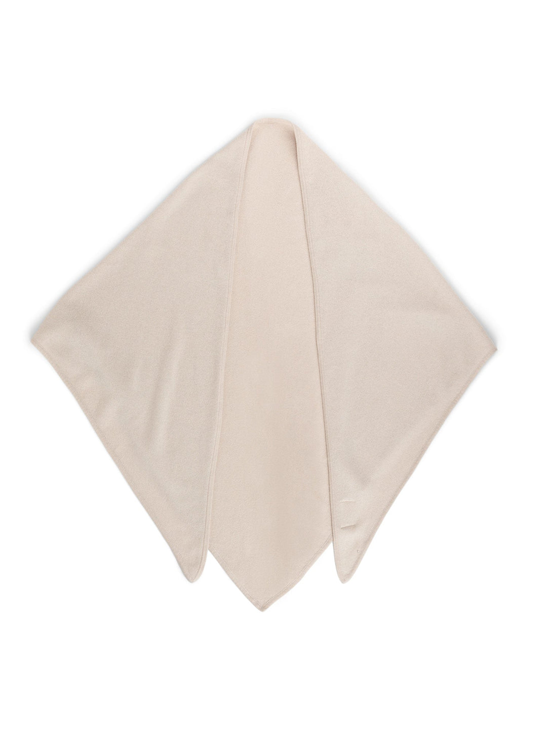 Cashmere scarf "Triangle" - cream - 100% pure Cashmere - Scandinavian design - Kashmina of Norway