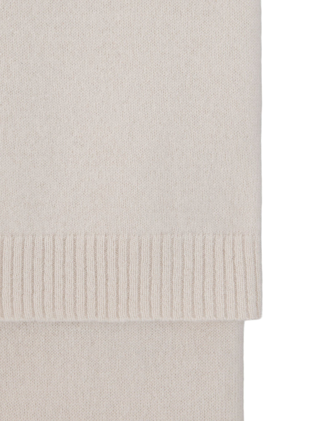 Cashmere scarf "Urban" - cream - 100% pure Cashmere - Scandinavian design - Kashmina of Norway