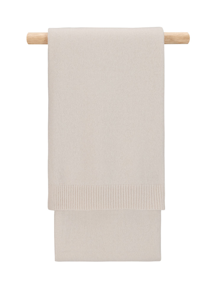 Cashmere scarf "Urban" - cream