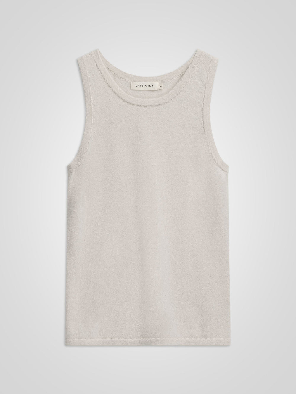 Cashmere singlet "Tyra" - cream - 100% pure Cashmere - Scandinavian design - Kashmina of Norway