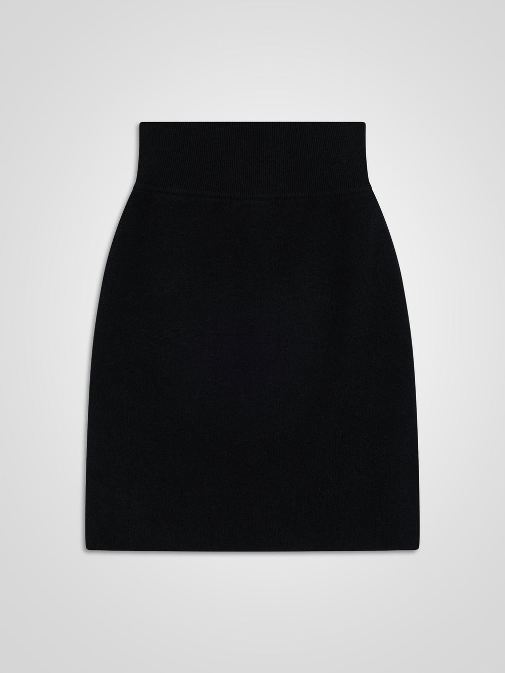 Cashmere skirt "Olava" - black - 100% pure Cashmere - Scandinavian design - Kashmina of Norway