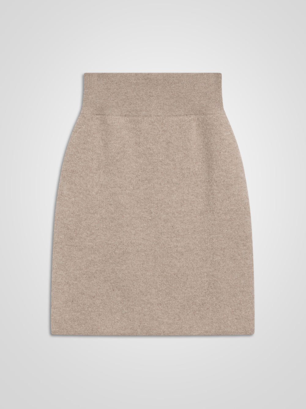 Cashmere skirt "Olava" - toast - 100% pure Cashmere - Scandinavian design - Kashmina of Norway