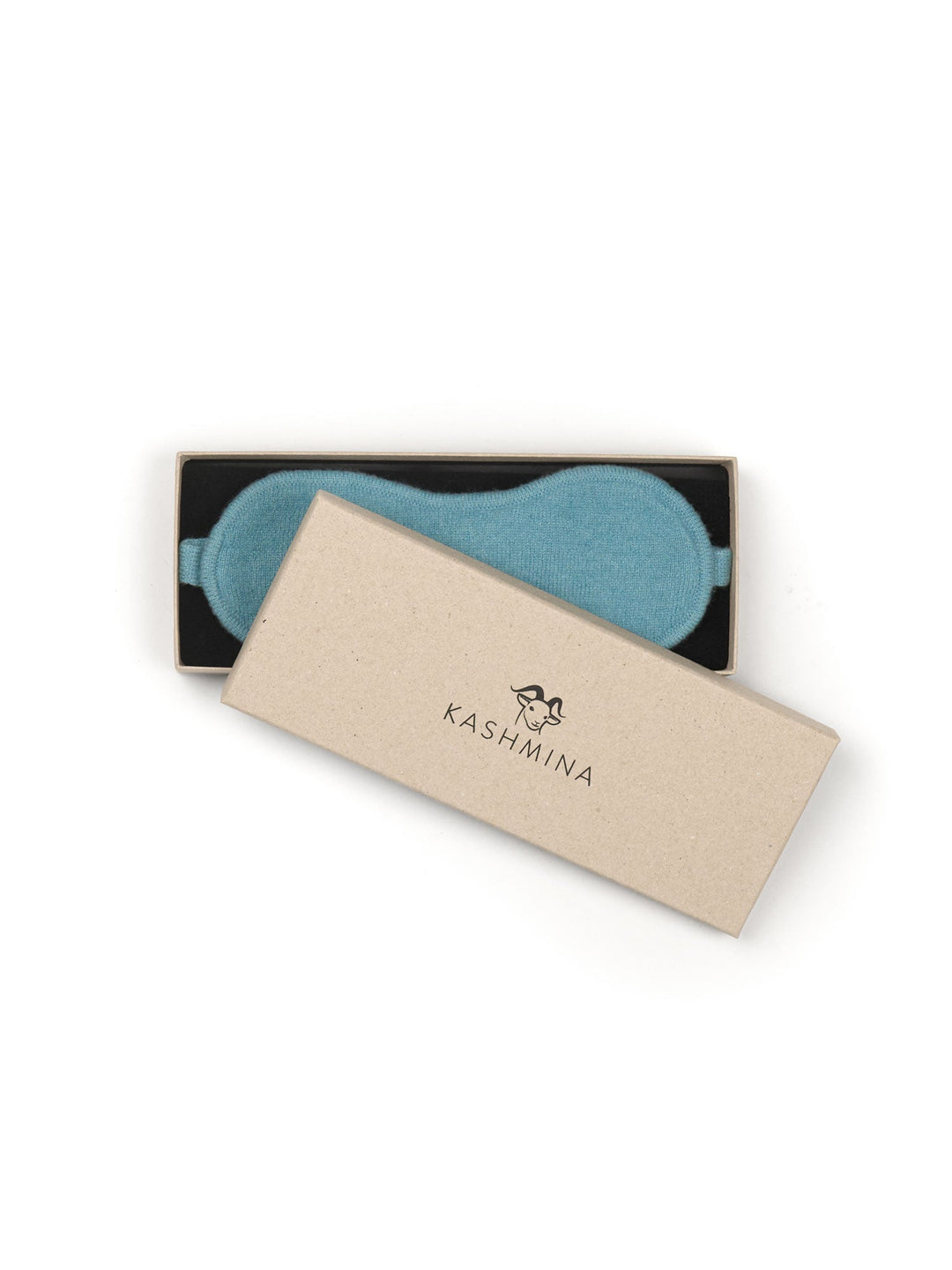 Sleep mask "Sweet dreams" - arctic - 100% pure Cashmere - Scandinavian design - Kashmina of Norway