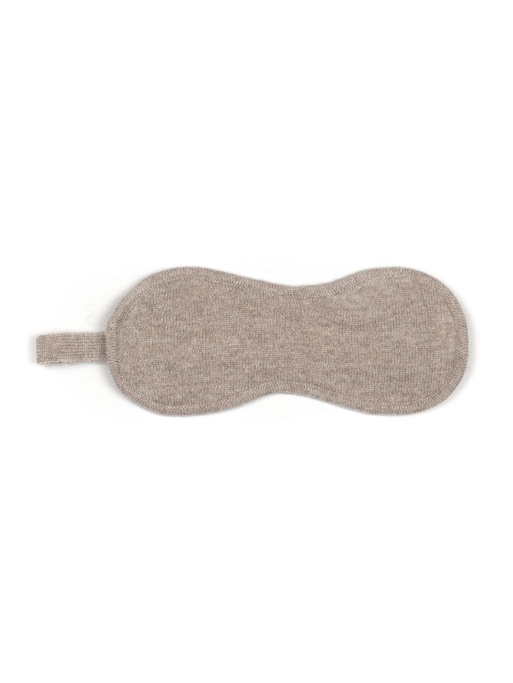 Sovemaske "Sweet dreams" - toast - 100% pure Cashmere - Scandinavian design - Kashmina of Norway