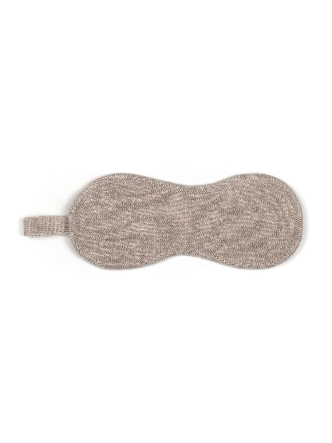 Sovemaske "Sweet dreams" - toast - 100% pure Cashmere - Scandinavian design - Kashmina of Norway