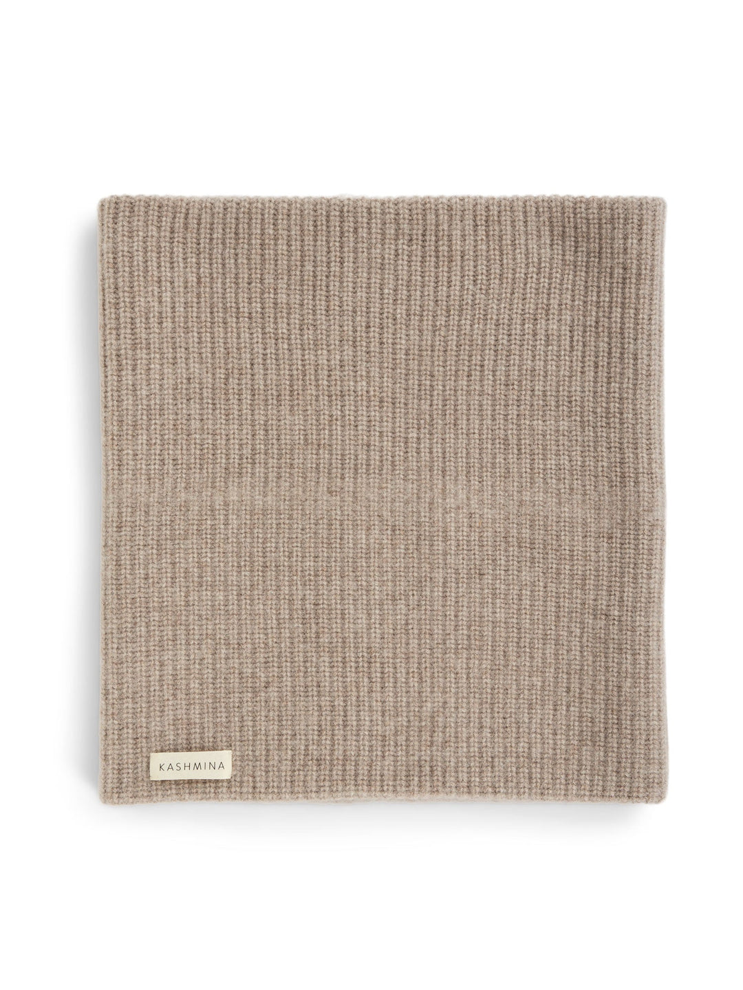 Cashmere snood "Erika" - toast - 100% pure Cashmere - Scandinavian design - Kashmina of Norway
