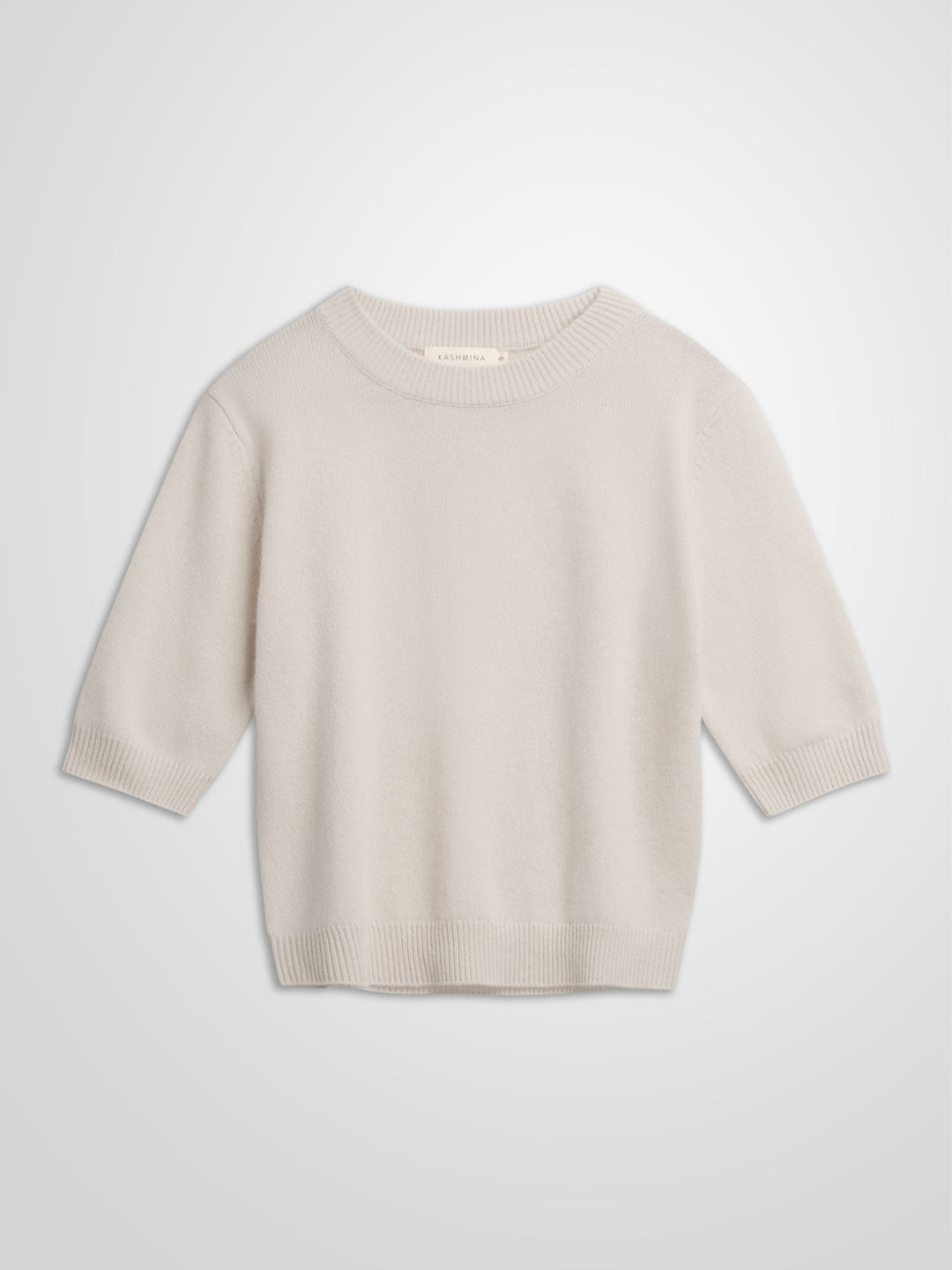 Cashmere sweater "Aase" - cream - 100% pure Cashmere - Scandinavian design - Kashmina of Norway