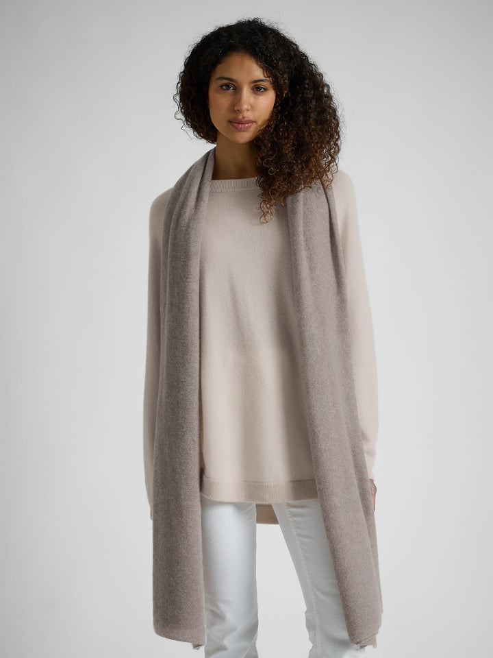 Cashmere sweater "Anna" - Cream - 100% pure Cashmere - Scandinavian design - Kashmina