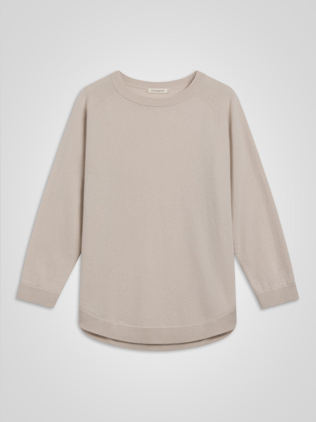 Cashmere sweater "Anna" - Cream - 100% pure Cashmere - Scandinavian design - Kashmina