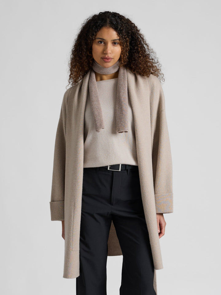 Cashmere sweater "Asta" - Cream - 100% pure Cashmere - Scandinavian design - Kashmina