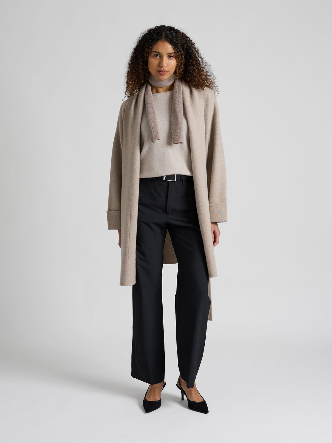 Cashmere sweater "Asta" - Cream - 100% pure Cashmere - Scandinavian design - Kashmina