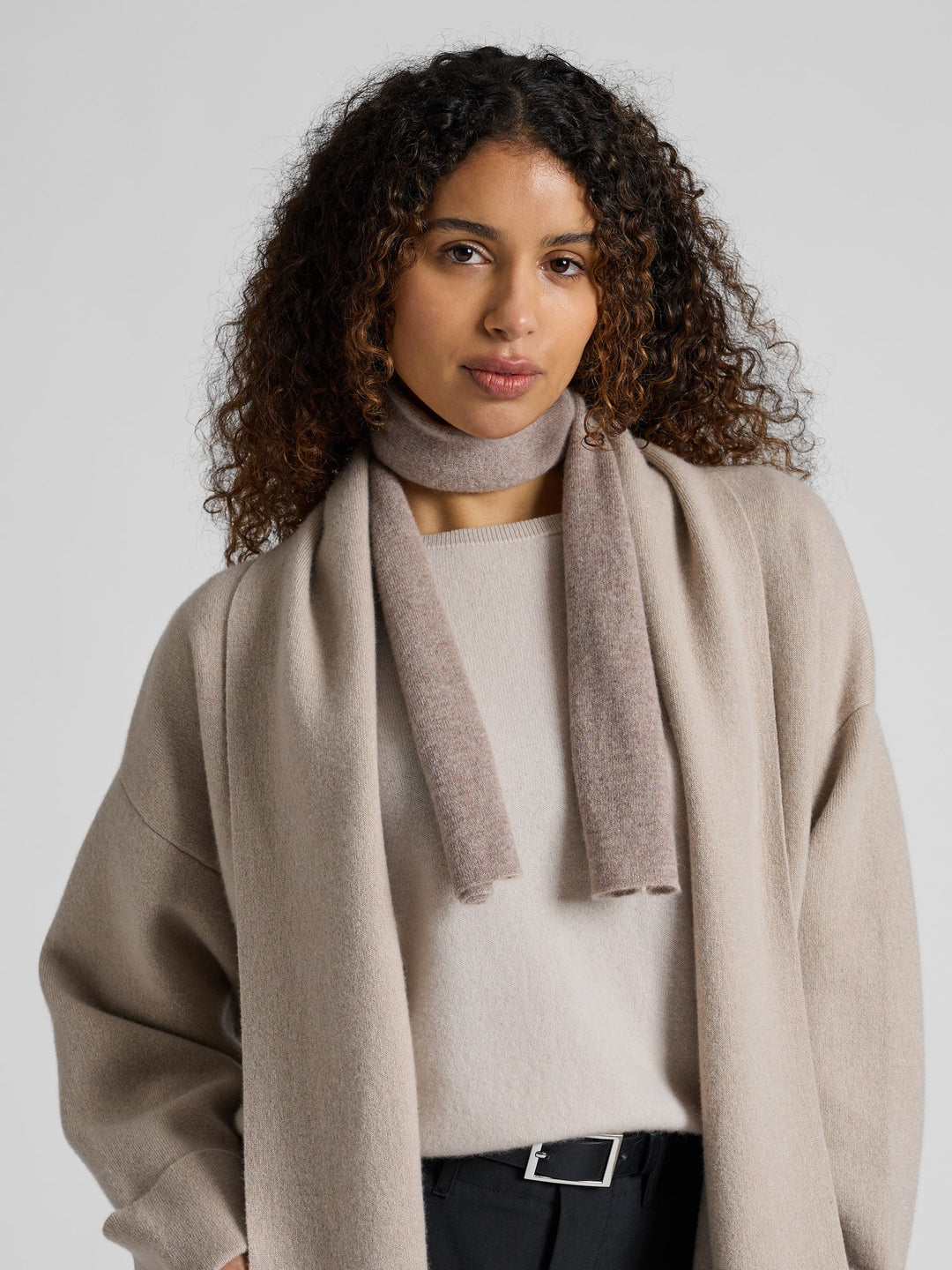 Cashmere sweater "Asta" - Cream - 100% pure Cashmere - Scandinavian design - Kashmina