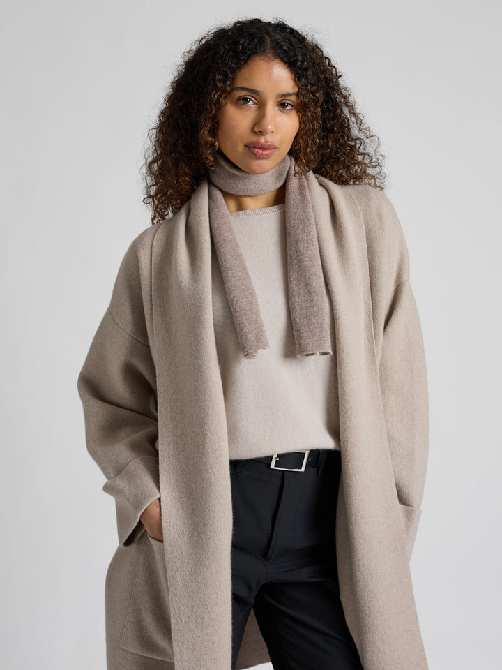 Cashmere sweater "Asta" - Cream - 100% pure Cashmere - Scandinavian design - Kashmina