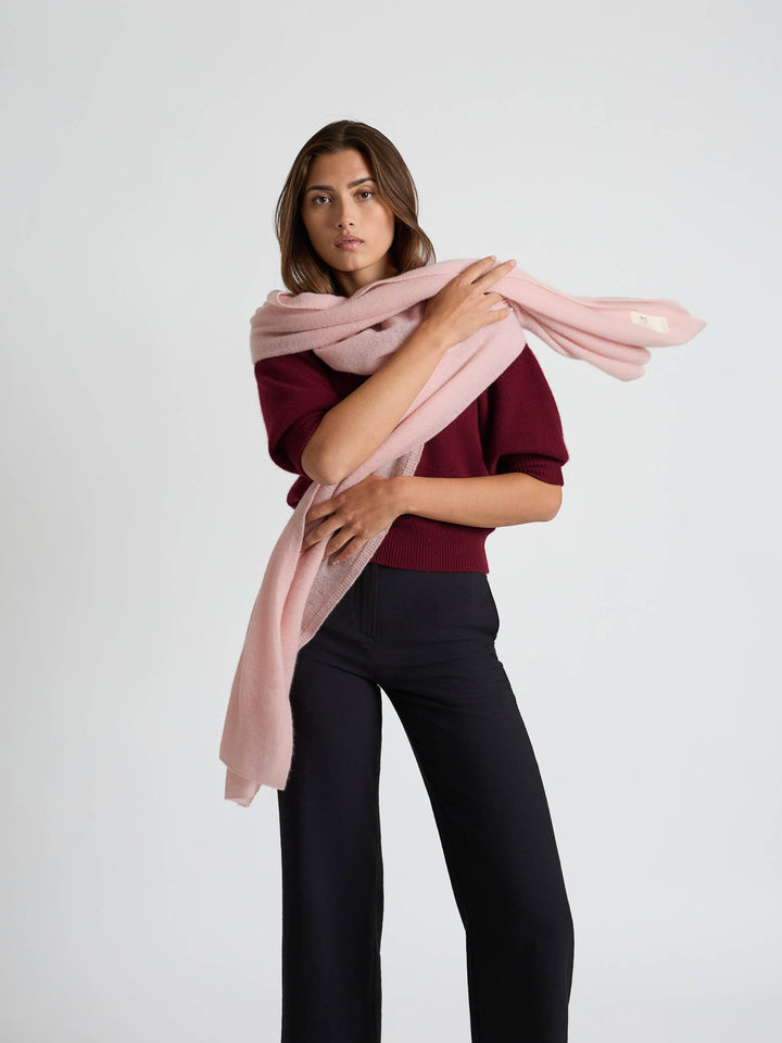 Cashmere sweater "Aurora" - Bordeaux