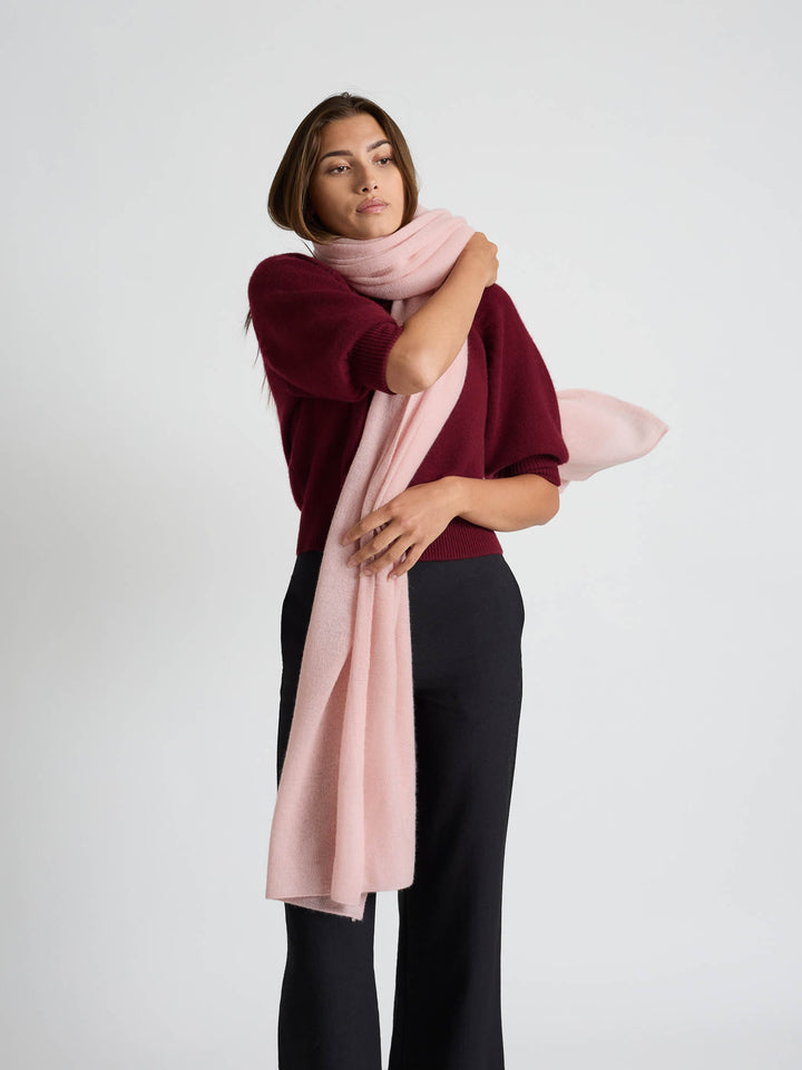 Cashmere sweater "Aurora" - Bordeaux