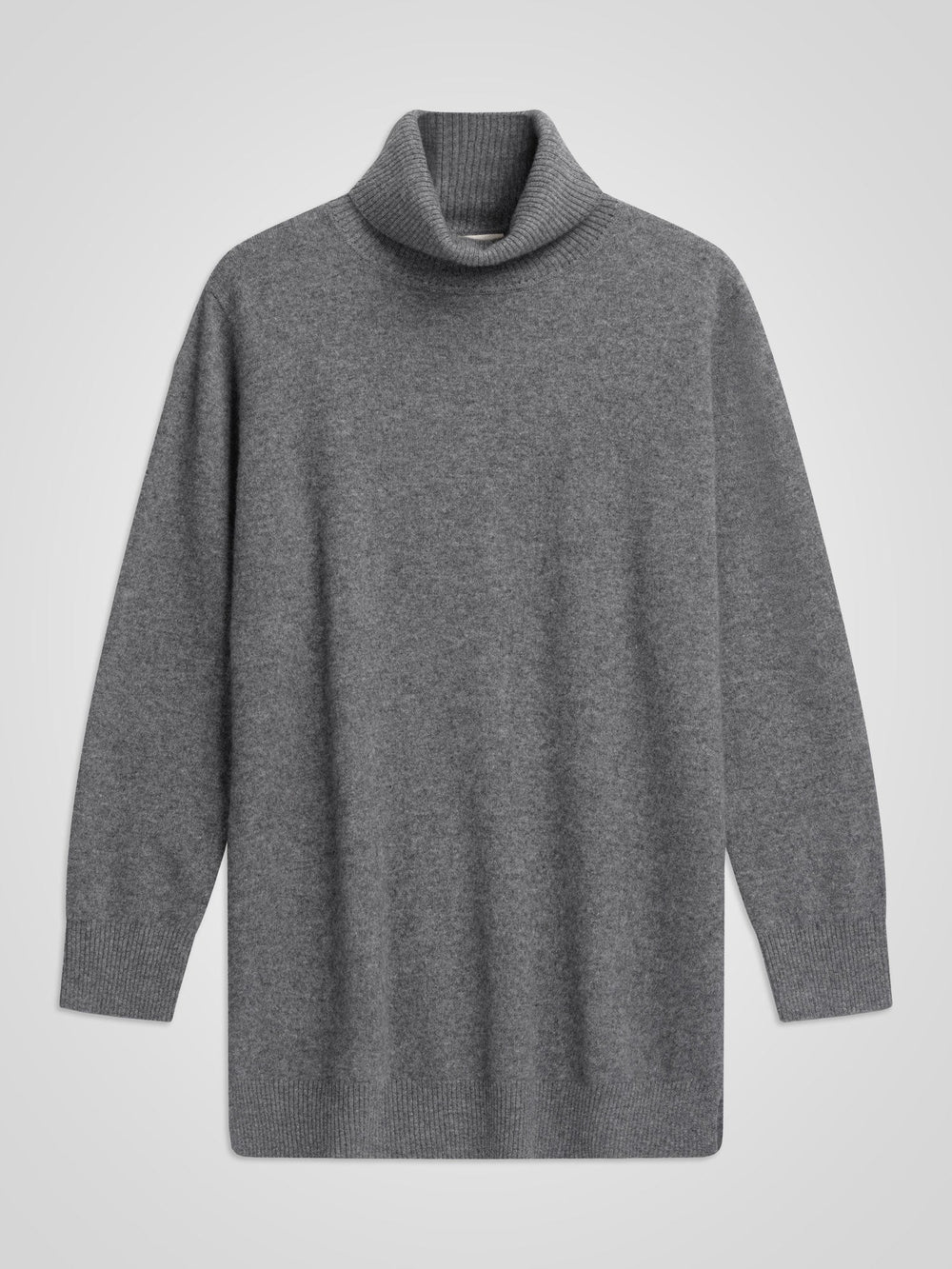 Cashmere sweater "Dagny polo" - dark grey - 100% pure Cashmere - Scandinavian design - Kashmina of Norway
