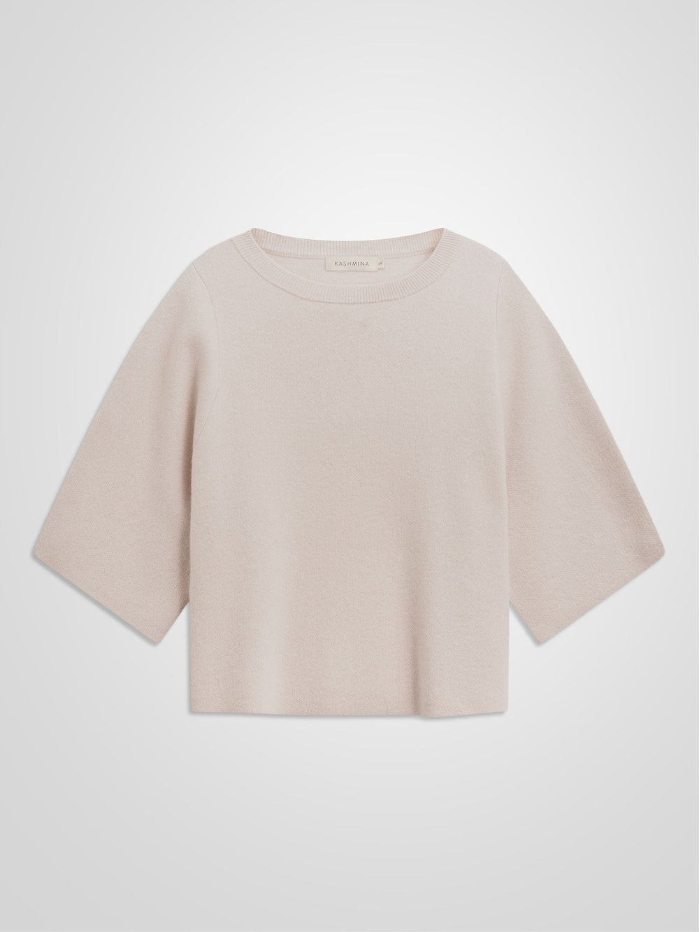 Cashmere sweater "Dina sweater" - Cream - 100% pure Cashmere - Scandinavian design - Kashmina of Norway