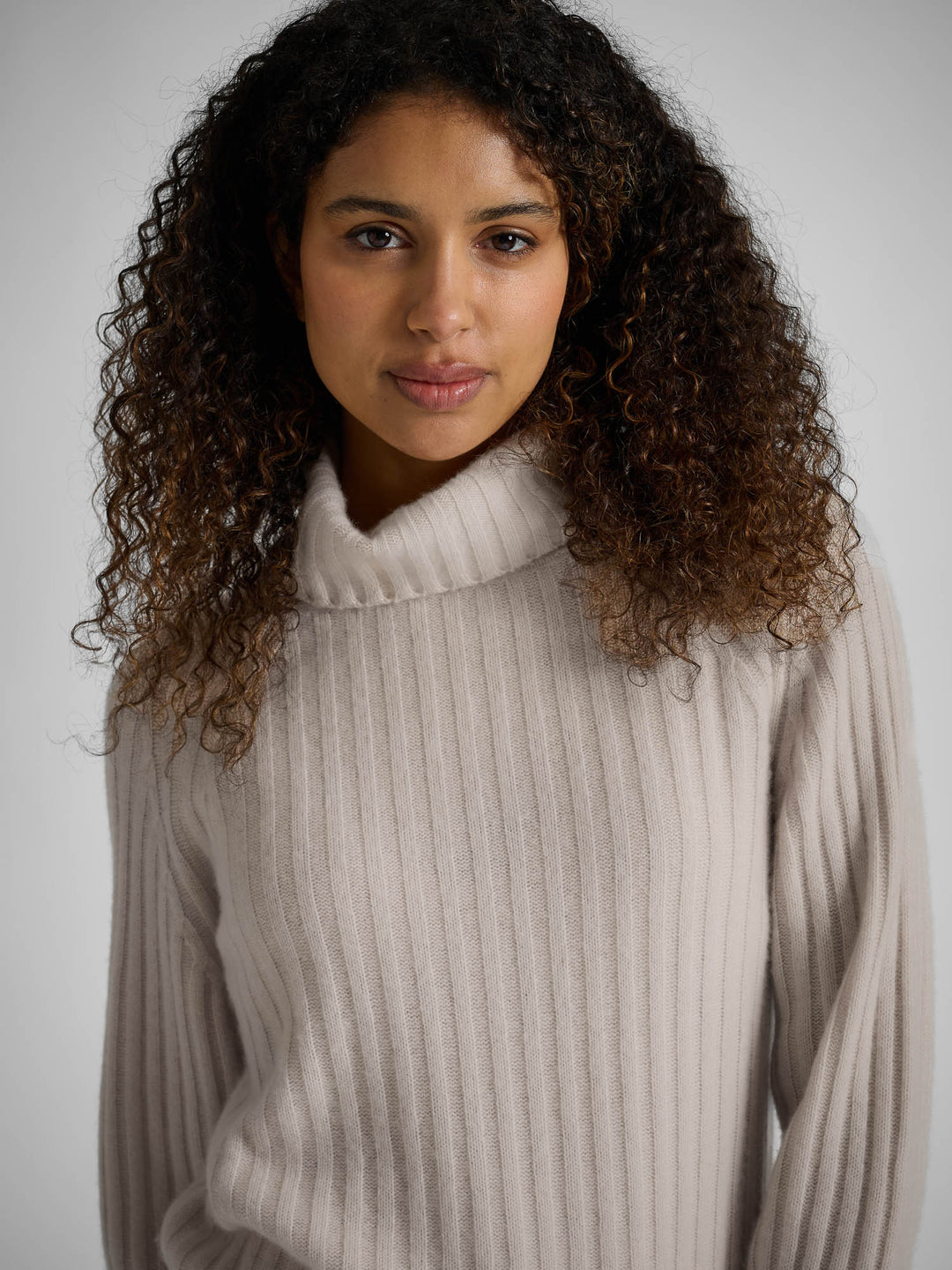 Cashmere sweater "Eline" - Cream - 100% pure Cashmere - Scandinavian design - Kashmina