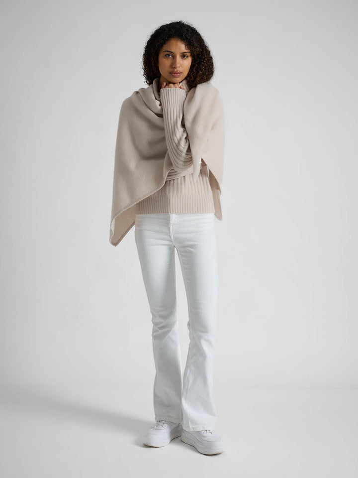 Cashmere sweater "Eline" - Cream - 100% pure Cashmere - Scandinavian design - Kashmina