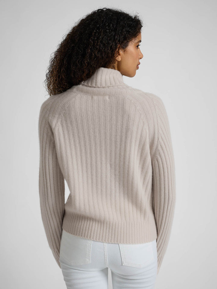 Cashmere sweater "Eline" - Cream - 100% pure Cashmere - Scandinavian design - Kashmina