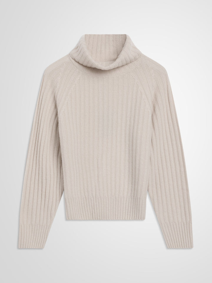 Cashmere sweater "Eline" - Cream - 100% pure Cashmere - Scandinavian design - Kashmina