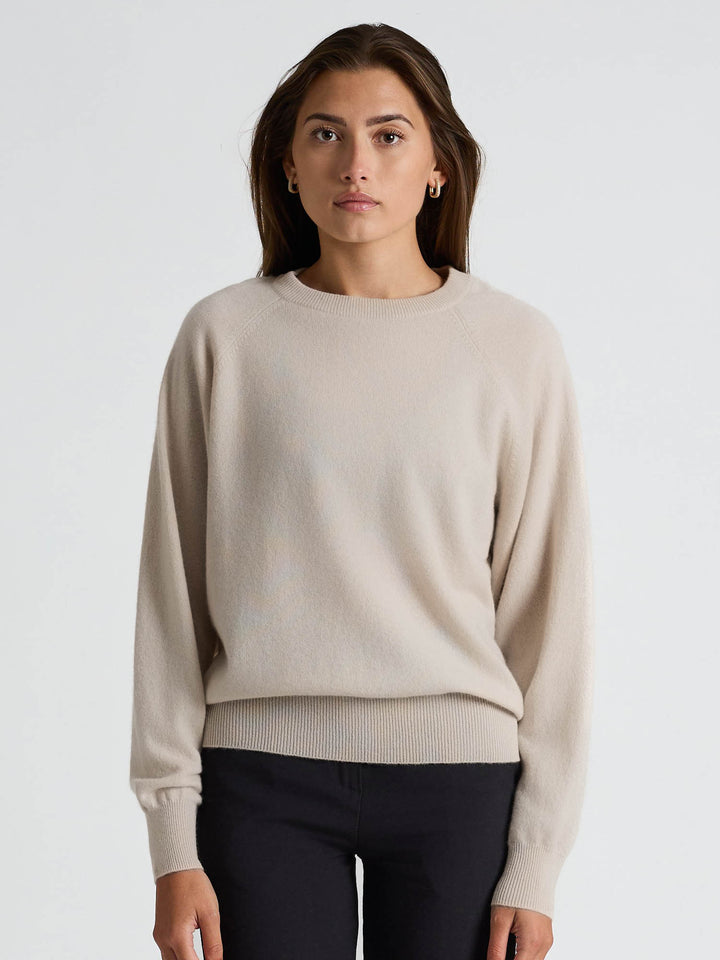 Cashmere sweater "Embla" - Cream