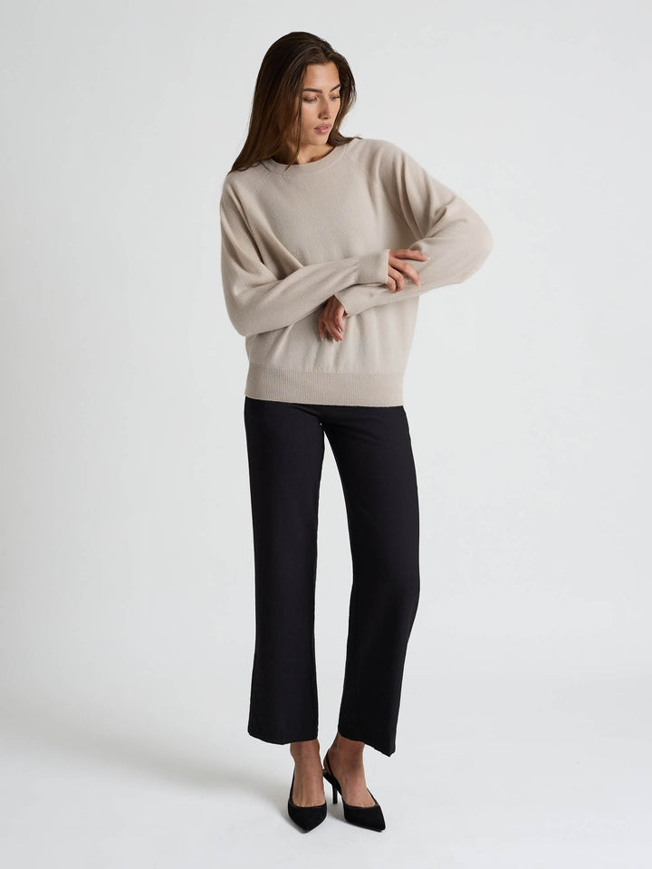 Cashmere sweater "Embla" - Cream